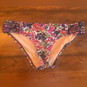 J. Crew floral bikini bottoms. Top sold separate. Beautiful pattern and details
